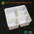 boîtes à bento en plastique à 5 compartiments de qualité alimentaire